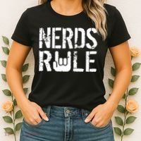 Nerds Rule Women's T-Shirt thumb 2