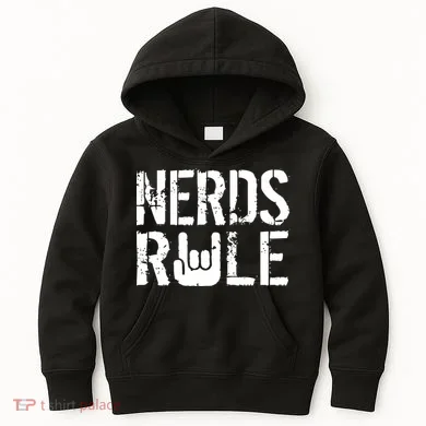 Nerds Rule Kids Hoodie