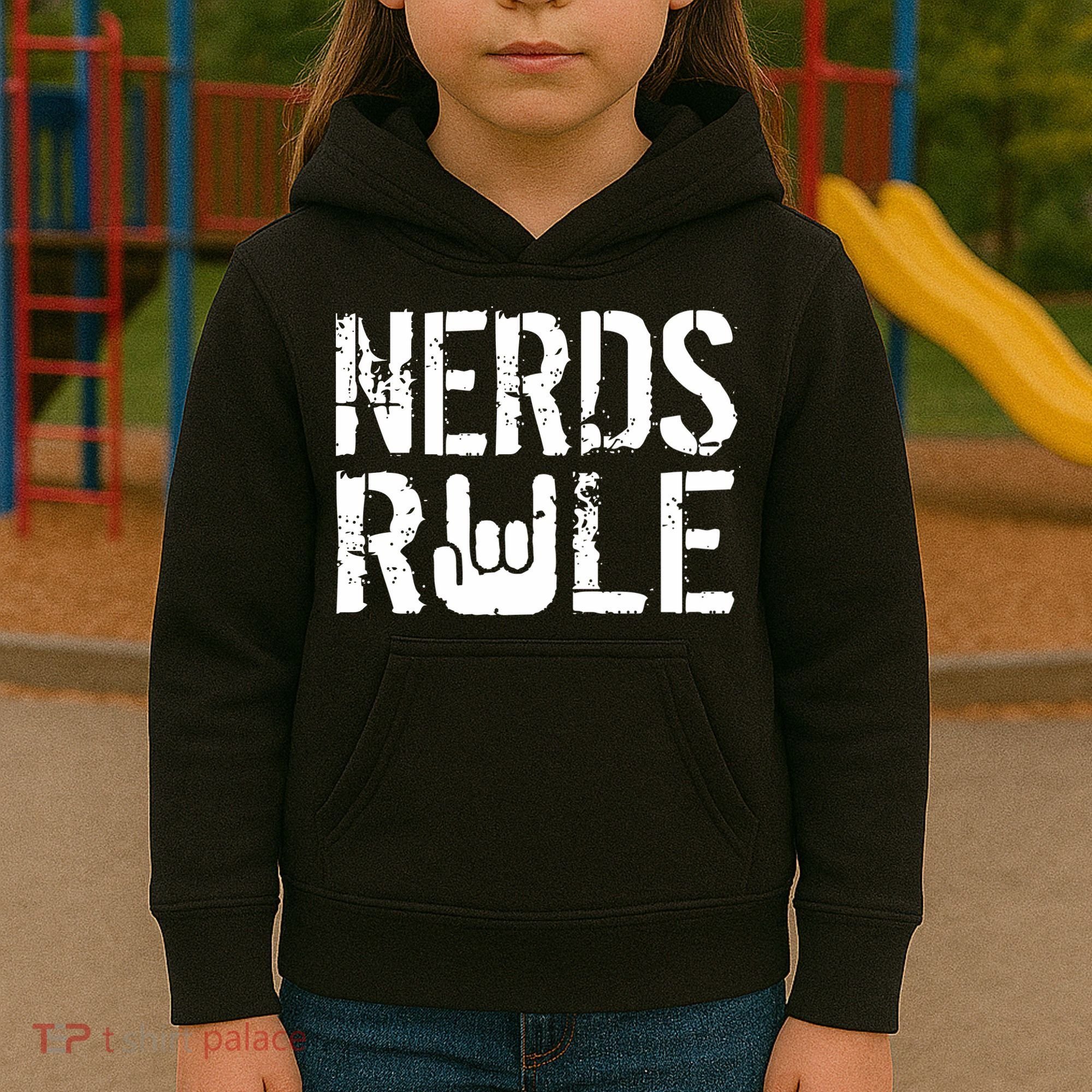 Nerds Rule Kids Hoodie