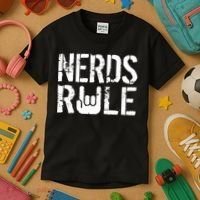 Nerds Rule Kids T-Shirt thumb 3