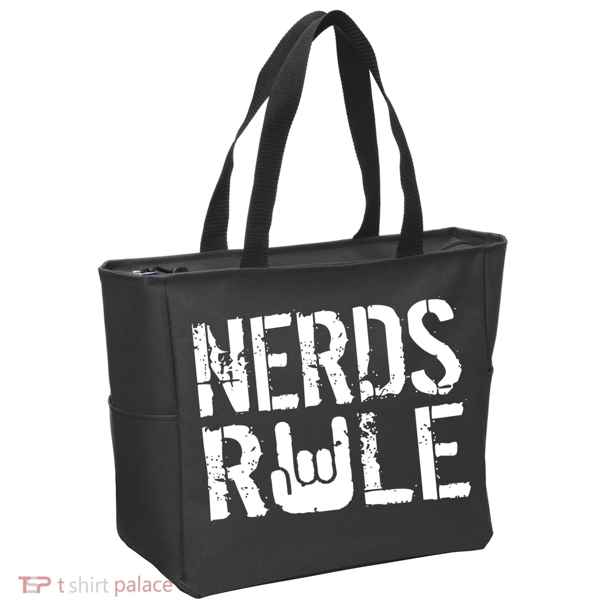 Nerds Rule Tote Bag