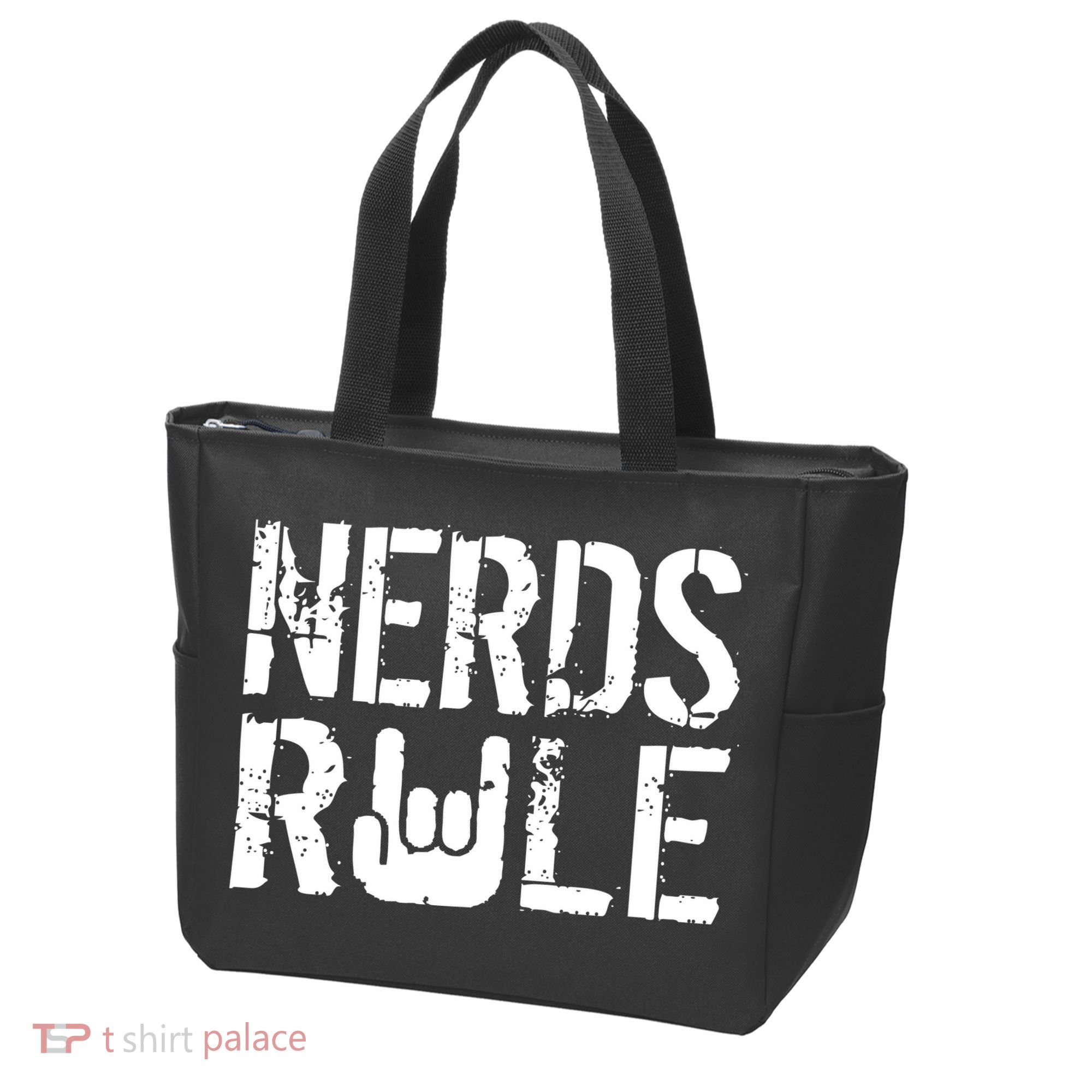 Nerds Rule Tote Bag