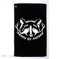 Nerdy By Nature Golf Towel thumb 0