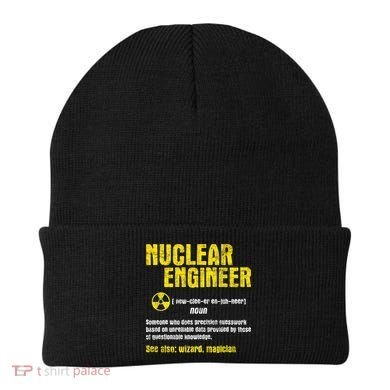 Nuclear Engineer Science Energy Engineering Radioactive Beanie
