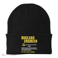 Nuclear Engineer Science Energy Engineering Radioactive Beanie thumb 0