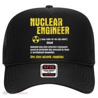 Nuclear Engineer Science Energy Engineering Radioactive Hat thumb 0