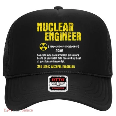 Nuclear Engineer Science Energy Engineering Radioactive Hat