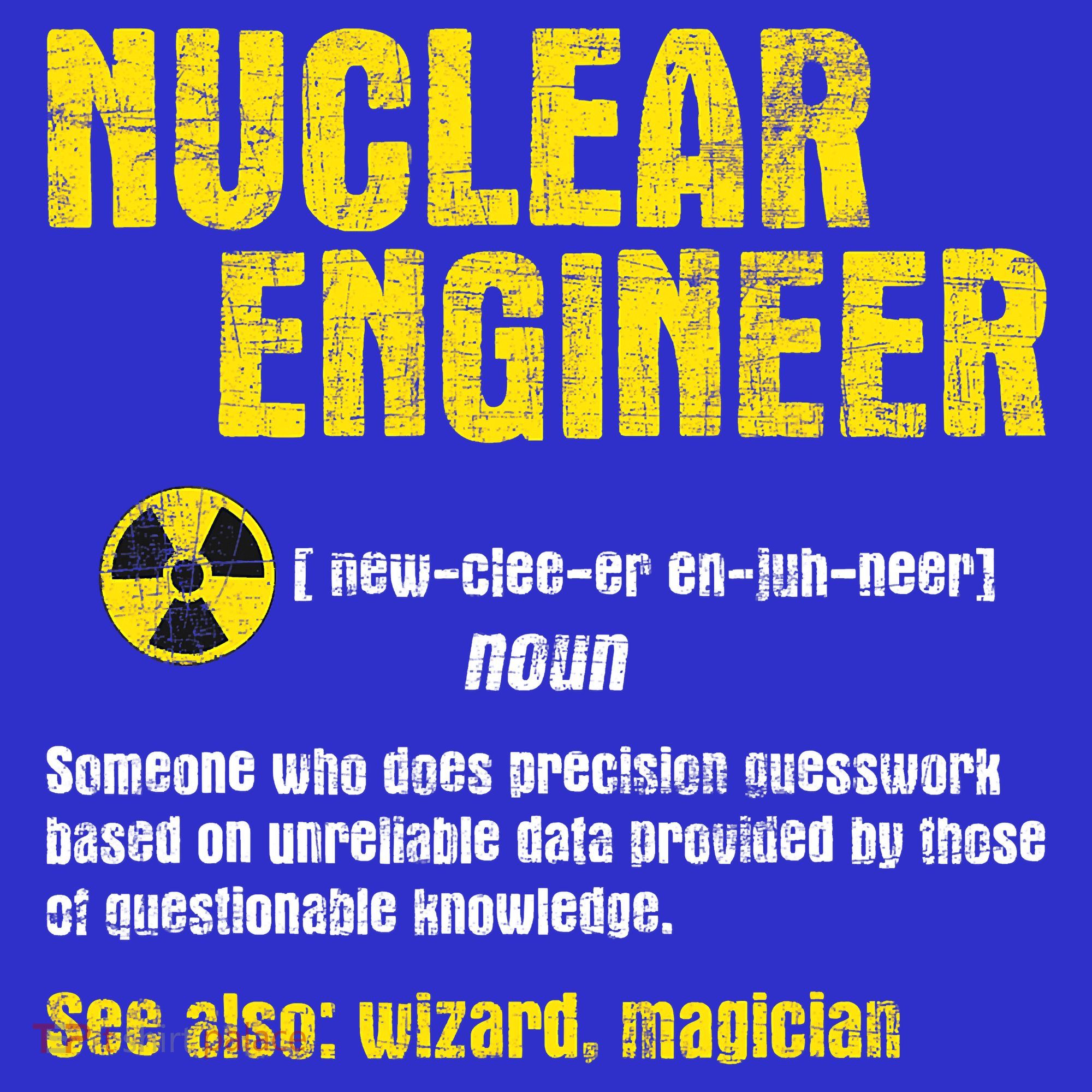 Nuclear Engineer Science Energy Engineering Radioactive Women's Tank Top