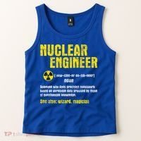Nuclear Engineer Science Energy Engineering Radioactive Tank Top thumb 2