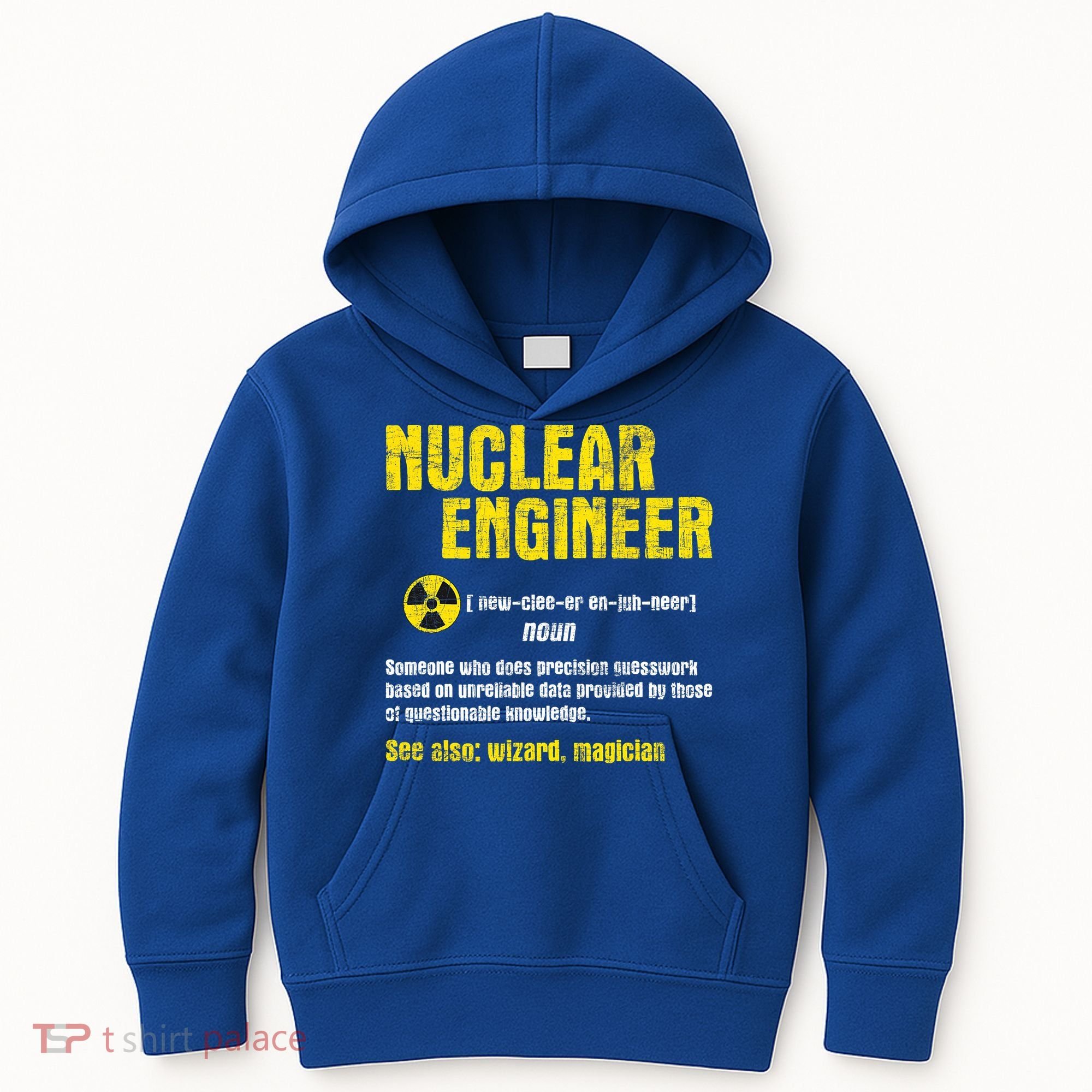 Nuclear Engineer Science Energy Engineering Radioactive Kids Hoodie
