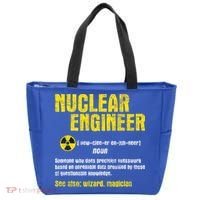 Nuclear Engineer Science Energy Engineering Radioactive Tote Bag thumb 0