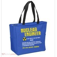 Nuclear Engineer Science Energy Engineering Radioactive Tote Bag thumb 2