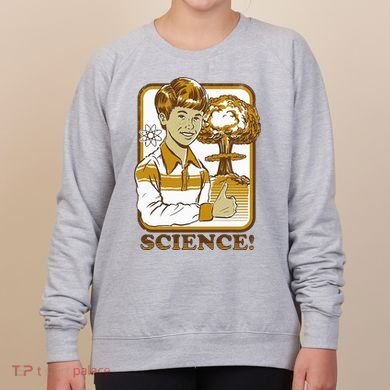 Nuclear Explosion Science Funny Vintage Women's Sweatshirt