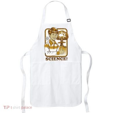 Nuclear Explosion Science Funny Vintage Apron