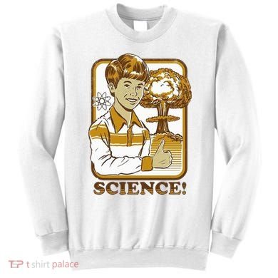 Nuclear Explosion Science Funny Vintage Sweatshirt