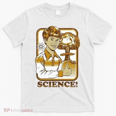 Nuclear Explosion Science Funny Vintage T-Shirt