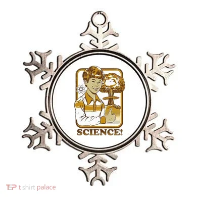 Nuclear Explosion Science Funny Vintage Ornament