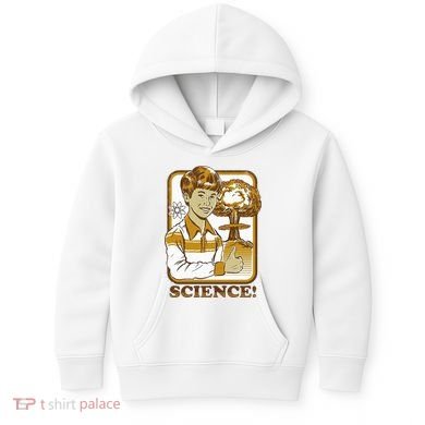 Nuclear Explosion Science Funny Vintage Kids Hoodie