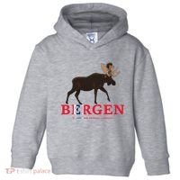 Norway Elk Troll Myths Flag Mountain Travel Toddler Hoodie thumb 0