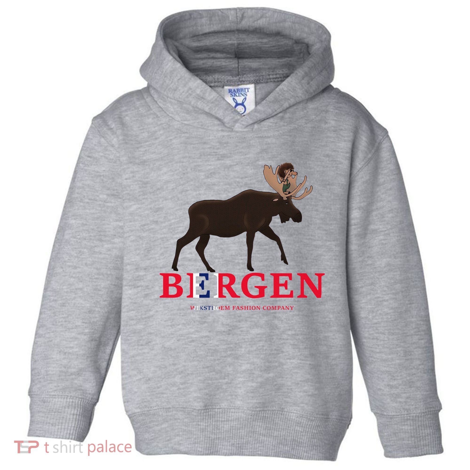 Norway Elk Troll Myths Flag Mountain Travel Toddler Hoodie