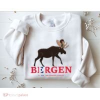 Norway Elk Troll Myths Flag Mountain Travel Sweatshirt thumb 2