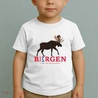 Norway Elk Troll Myths Flag Mountain Travel Toddler T-Shirt thumb 2