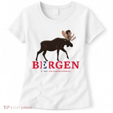 Norway Elk Troll Myths Flag Mountain Travel Women's T-Shirt
