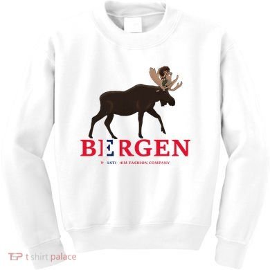 Norway Elk Troll Myths Flag Mountain Travel Kids Sweatshirt