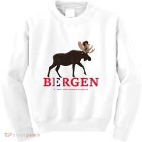 Norway Elk Troll Myths Flag Mountain Travel Kids Sweatshirt thumb 0