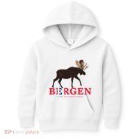 Norway Elk Troll Myths Flag Mountain Travel Kids Hoodie thumb 0