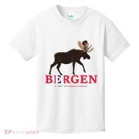 Norway Elk Troll Myths Flag Mountain Travel Kids T-Shirt thumb 0