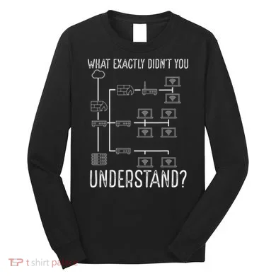 Network Engineer Tool Funny Network Engineering Long Sleeve Shirt