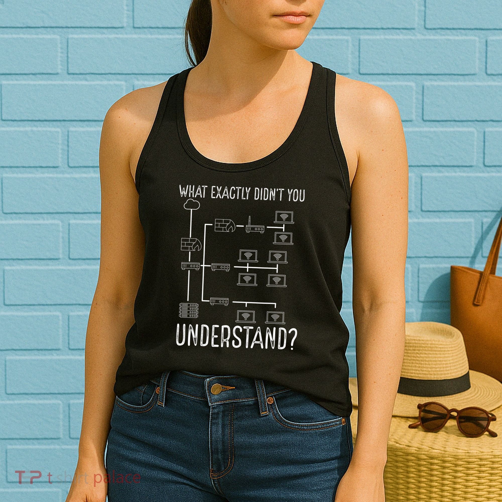 Network Engineer Tool Funny Network Engineering Women's Tank Top