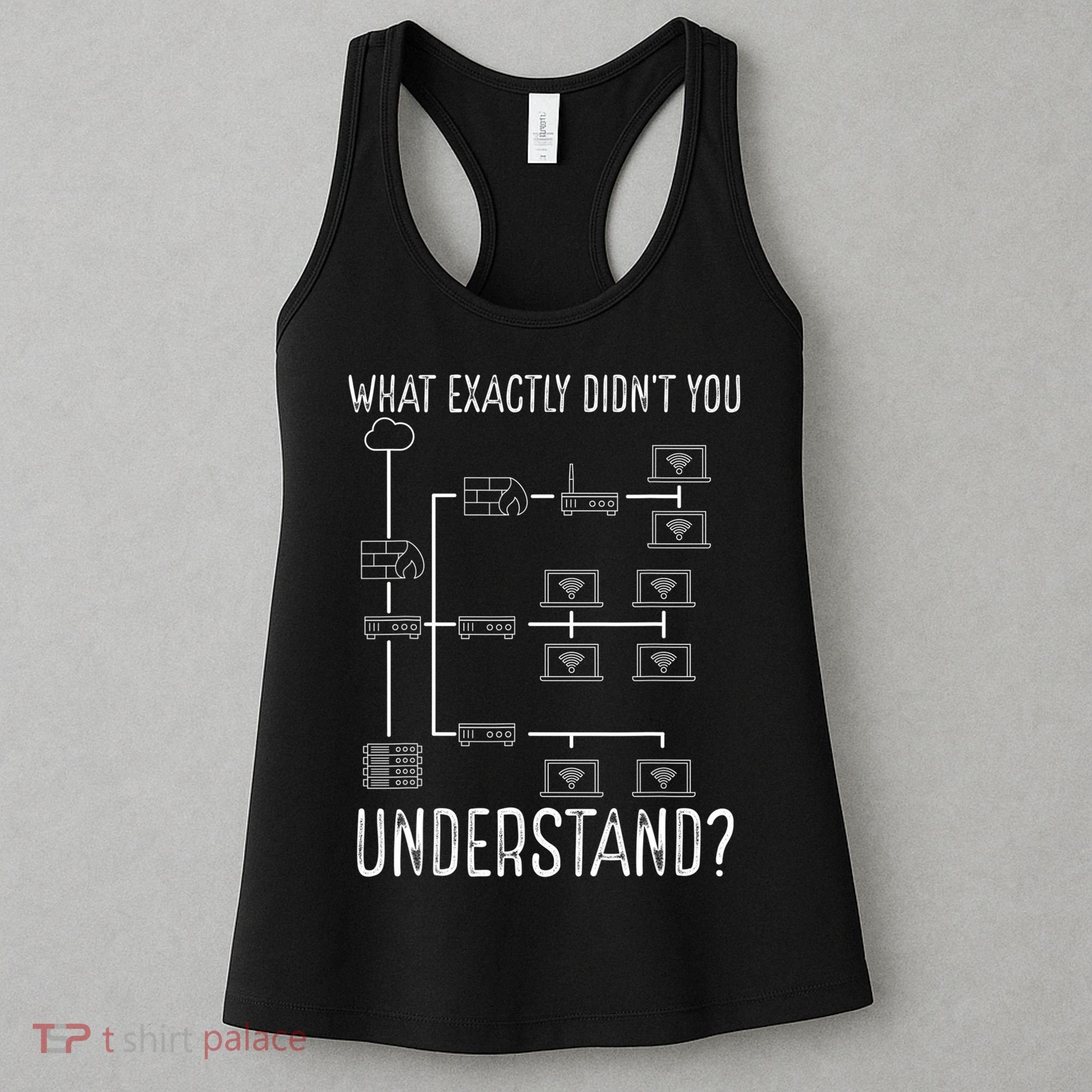 Network Engineer Tool Funny Network Engineering Women's Tank Top