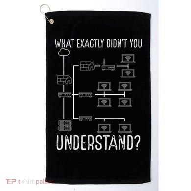 Network Engineer Tool Funny Network Engineering Golf Towel