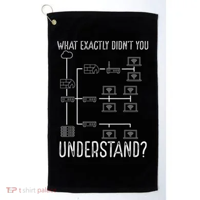 Network Engineer Tool Funny Network Engineering Golf Towel