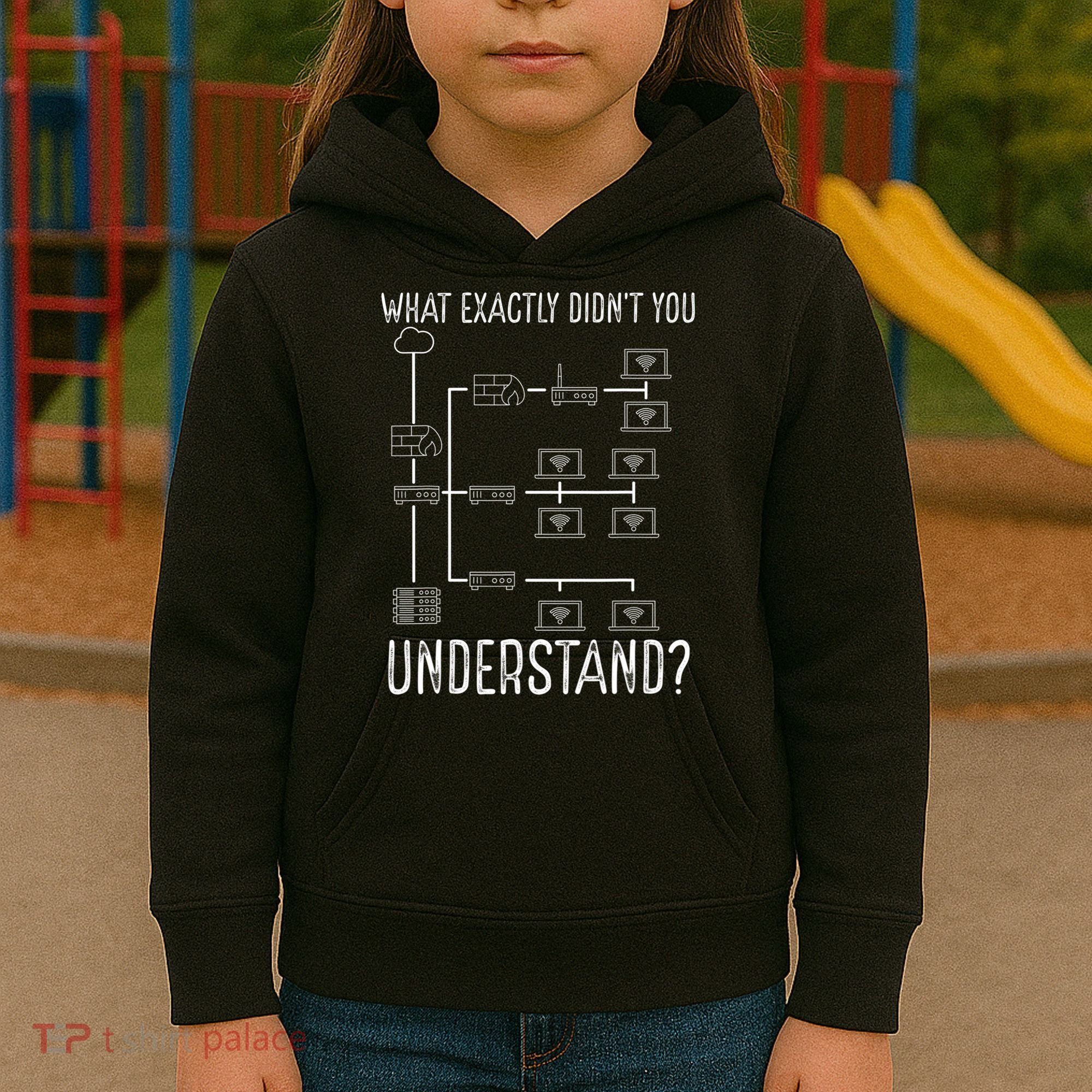 Network Engineer Tool Funny Network Engineering Kids Hoodie