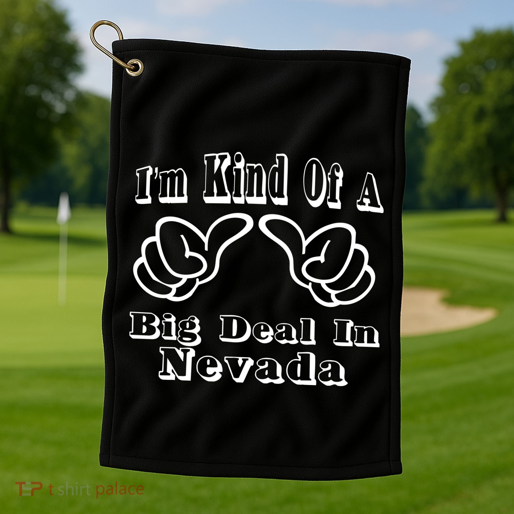 Nevada Big Deal Golf Towel