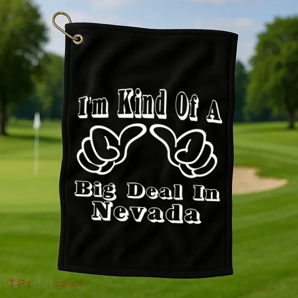 Nevada Big Deal Golf Towel