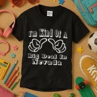 Nevada Big Deal Kids T-Shirt thumb 3