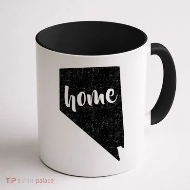 Nevada Home State Coffee Mug back