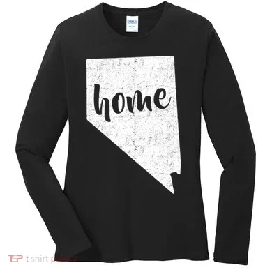 Nevada Home State Women's Long Sleeve Shirt
