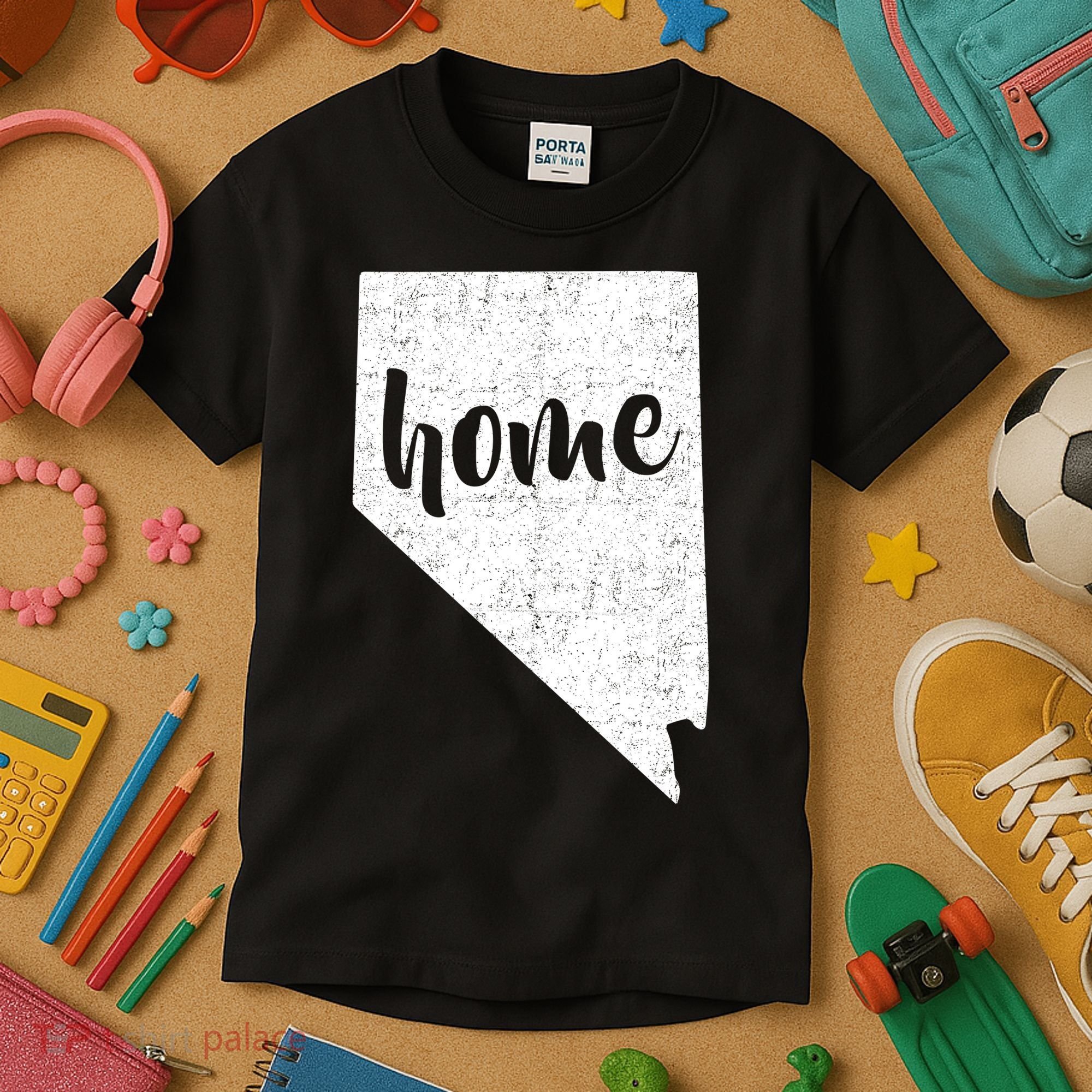 Nevada Home State Kids T-Shirt