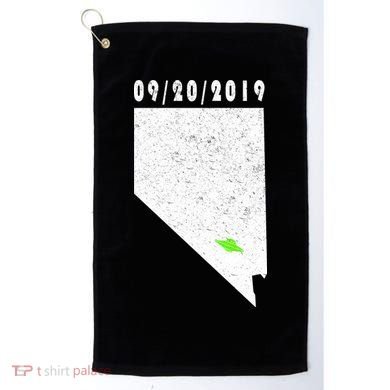 Nevada Storm Area 51 Golf Towel