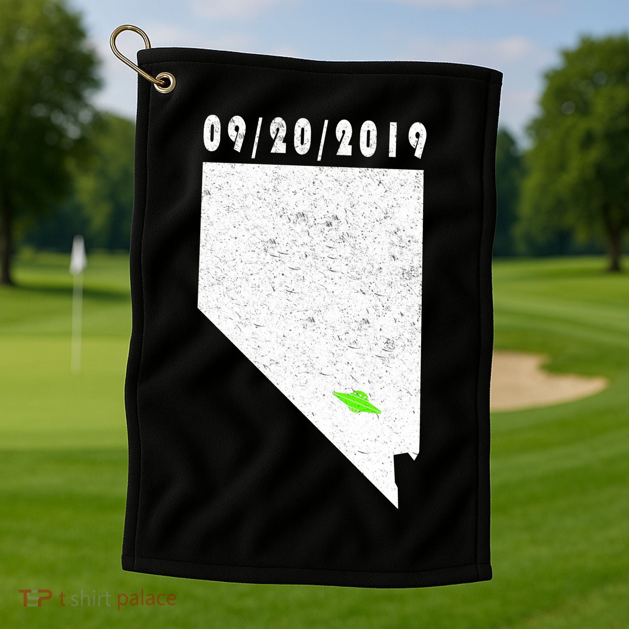 Nevada Storm Area 51 Golf Towel
