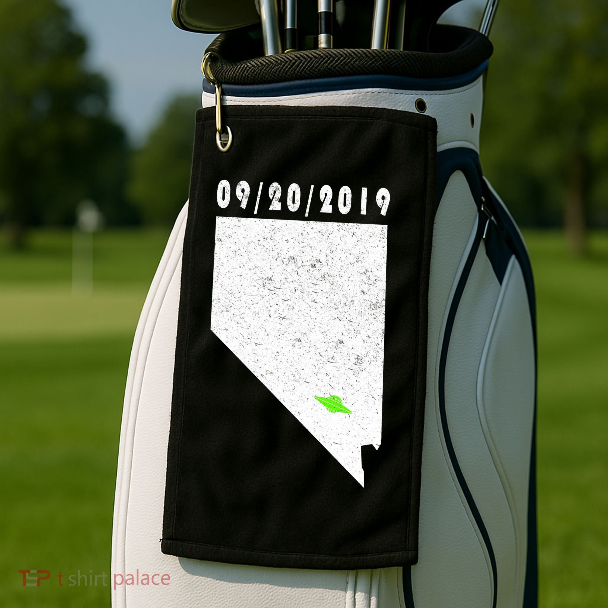 Nevada Storm Area 51 Golf Towel