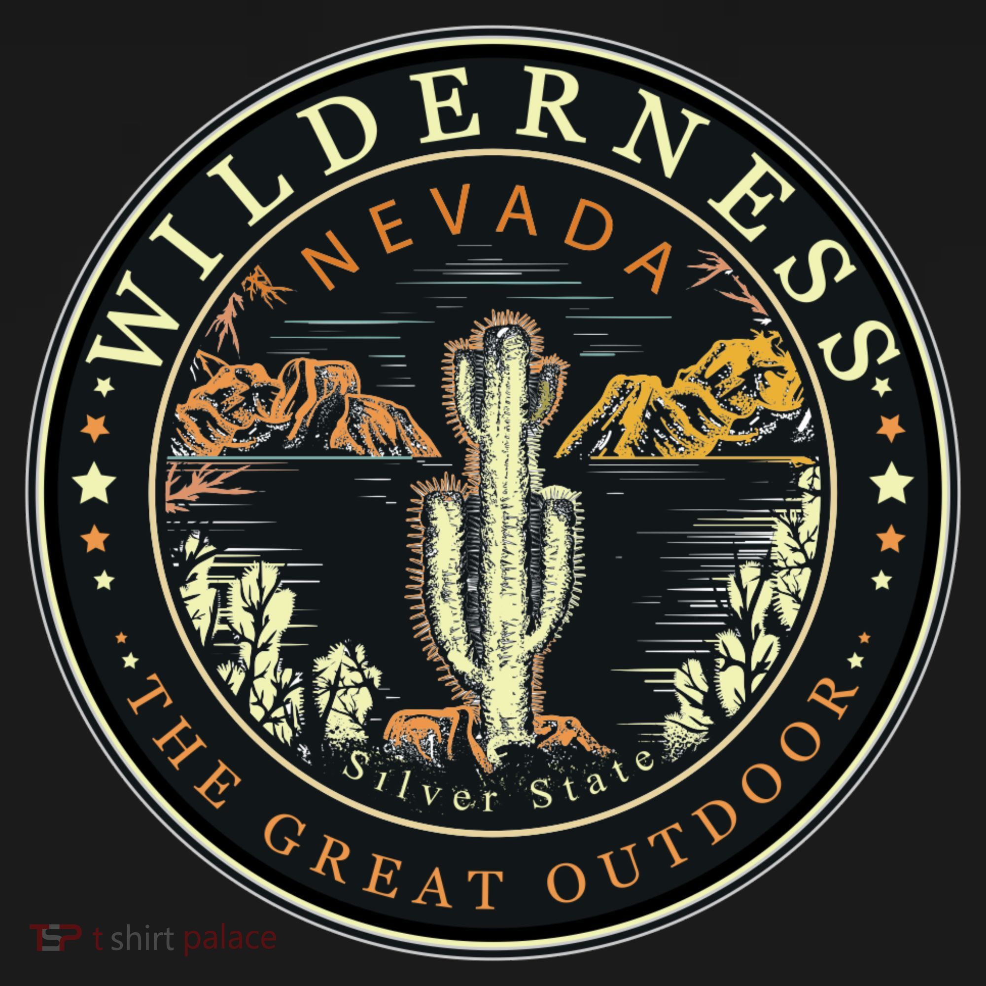 Nevada Wilderness Silver State Doggie Tank