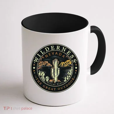 Nevada Wilderness Silver State Coffee Mug back