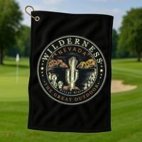 Nevada Wilderness Silver State Golf Towel thumb 1
