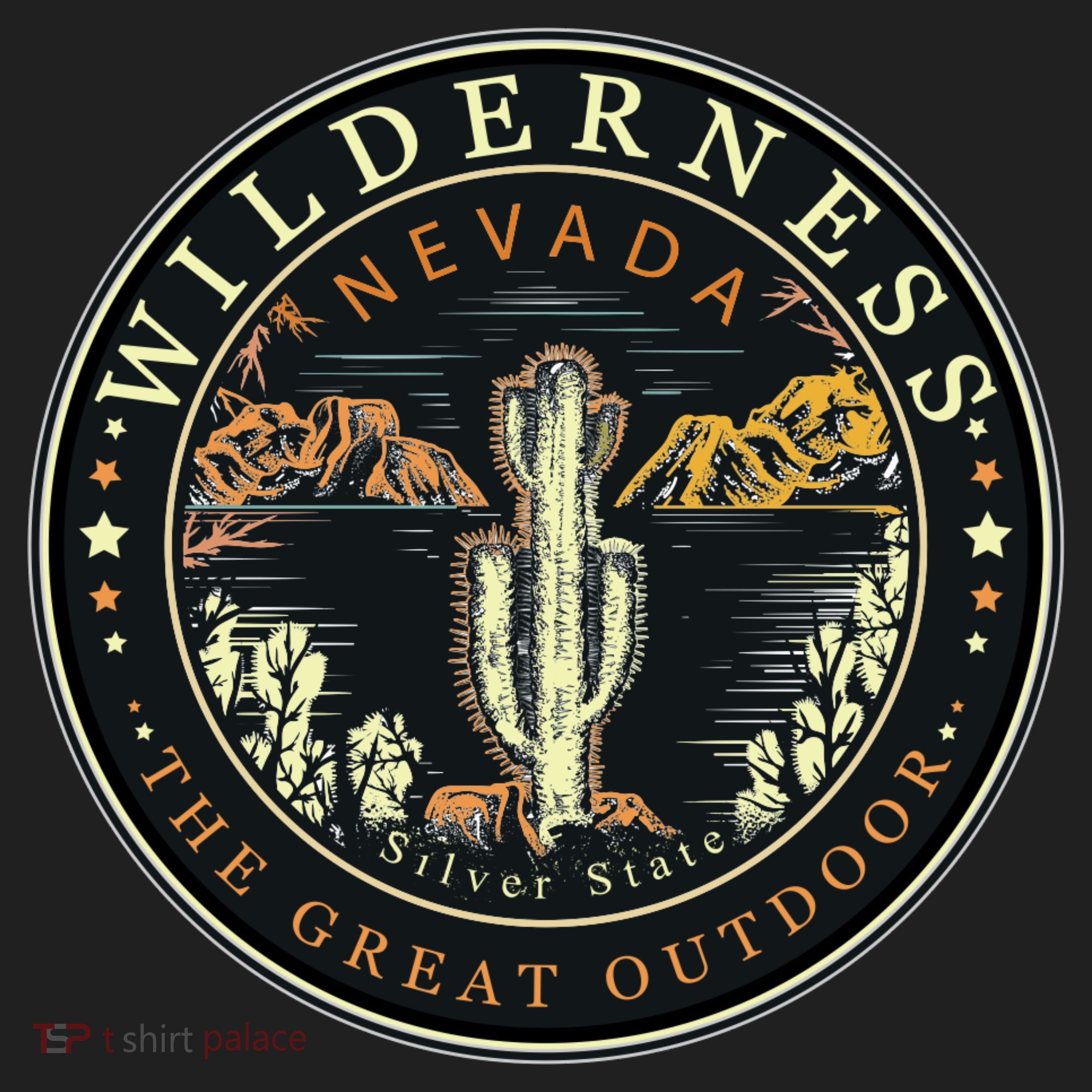 Nevada Wilderness Silver State Golf Towel
